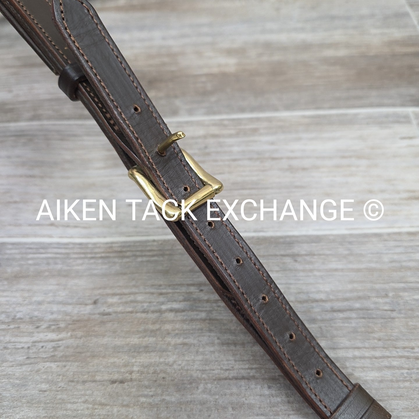 Kentaur Elastic Breastplate with Running Martingale Attachment, Brown, Size Cob
