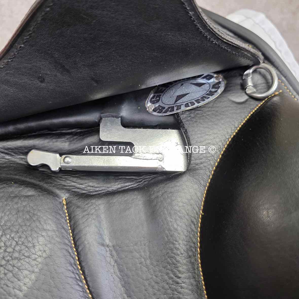 2015 GMD Germida Ratomka Piaffe Monoflap Dressage Saddle, 16.5" Seat, Wide Tree, Foam Panels