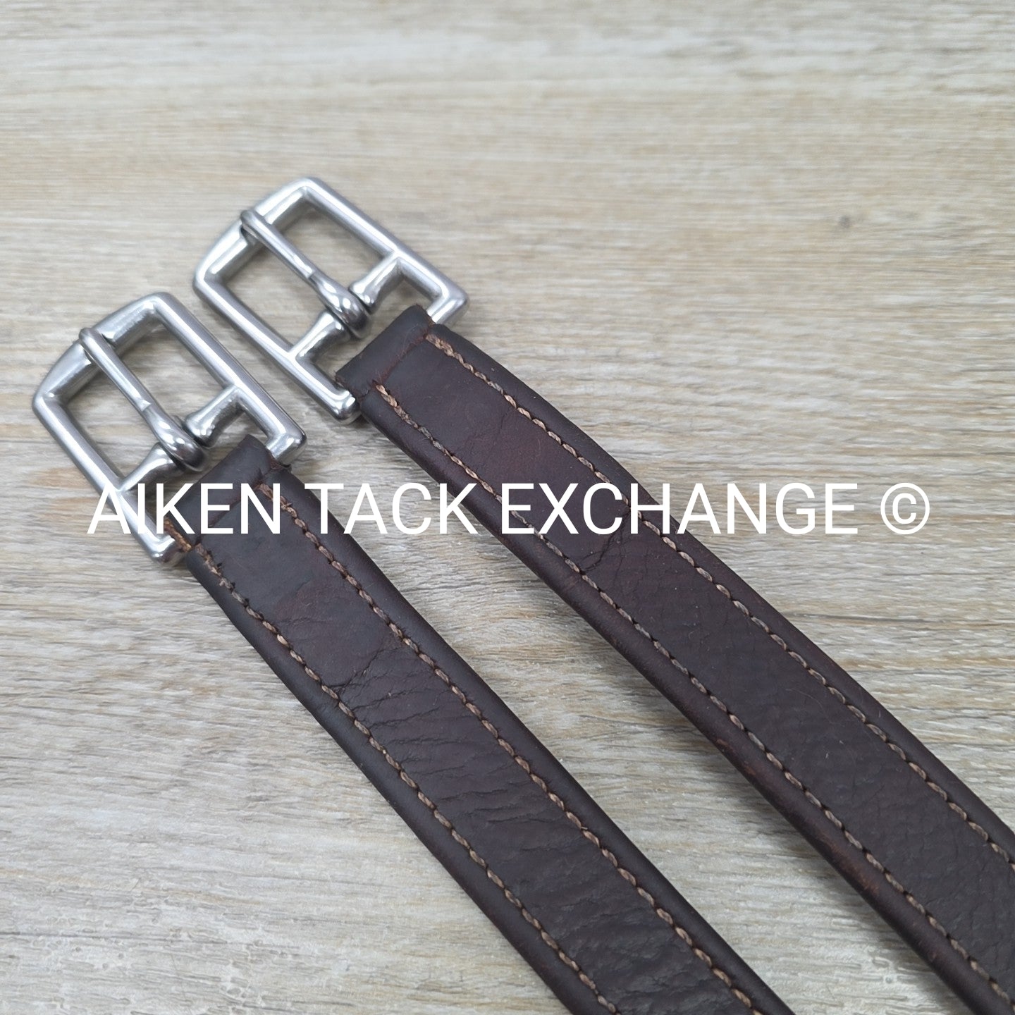 Devoucoux Stirrup Leathers, Brown, 46"