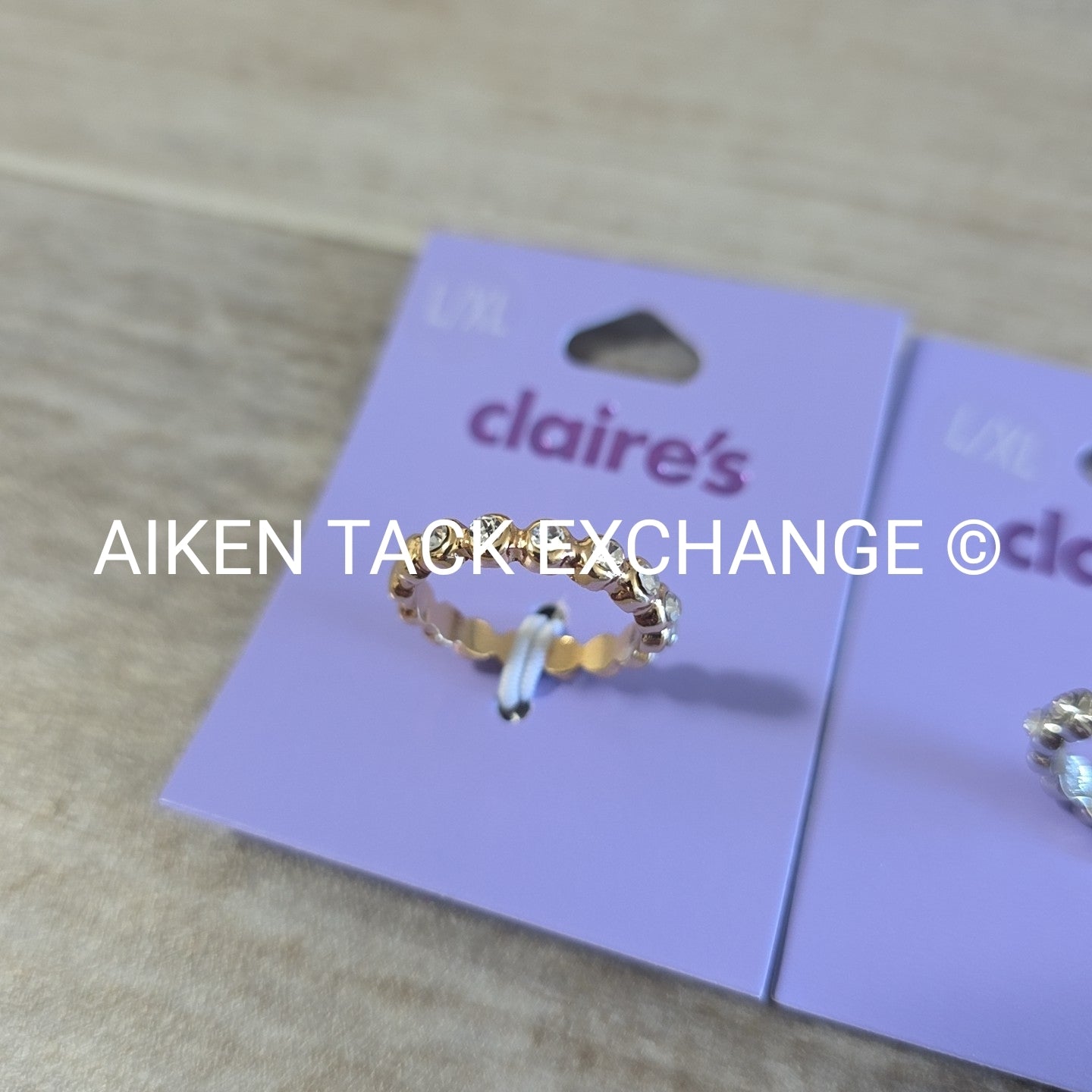 Claire's Rings (2) - Size L/XL