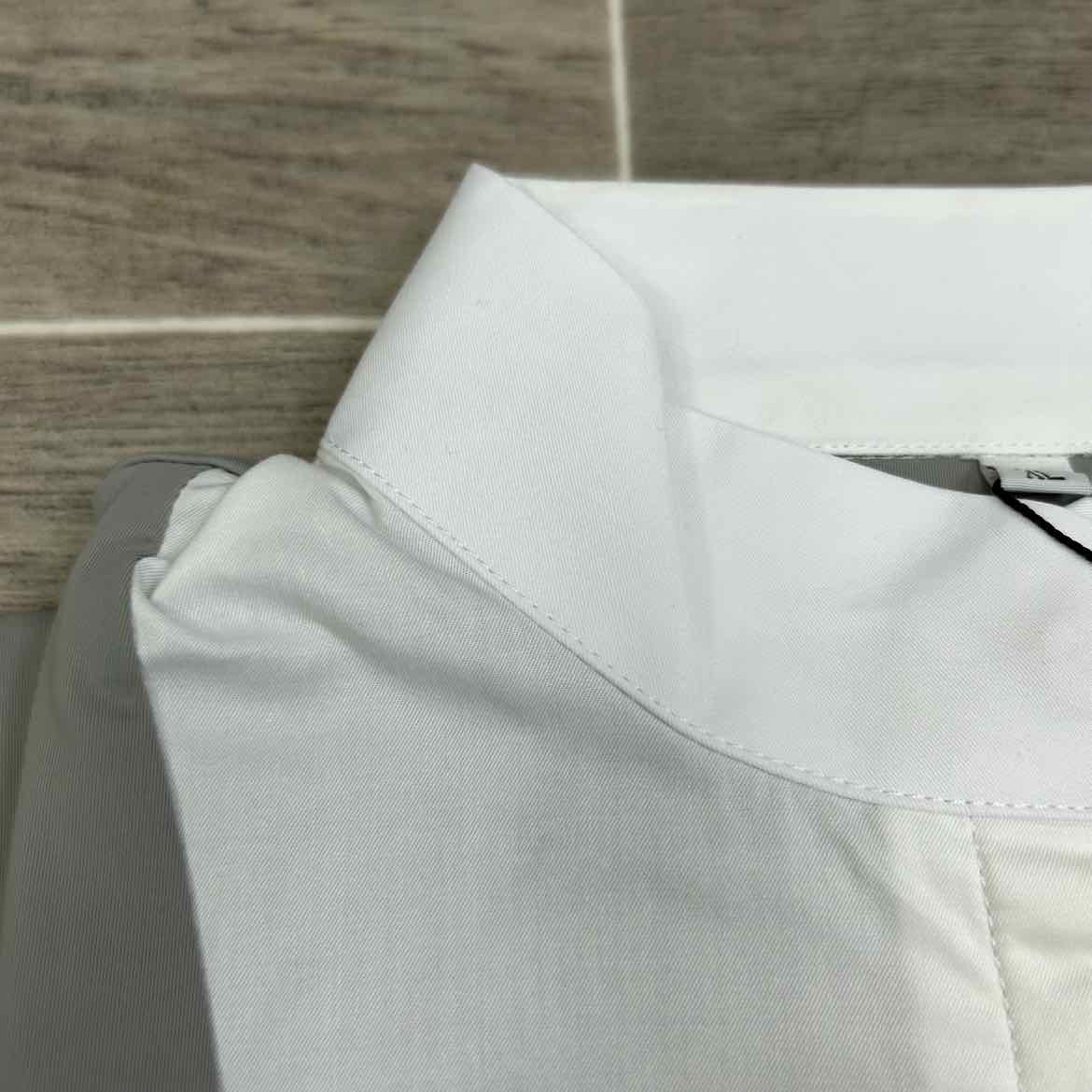 Ovation Elegance Short Sleeve Show Shirt, Grey, Size X-Large