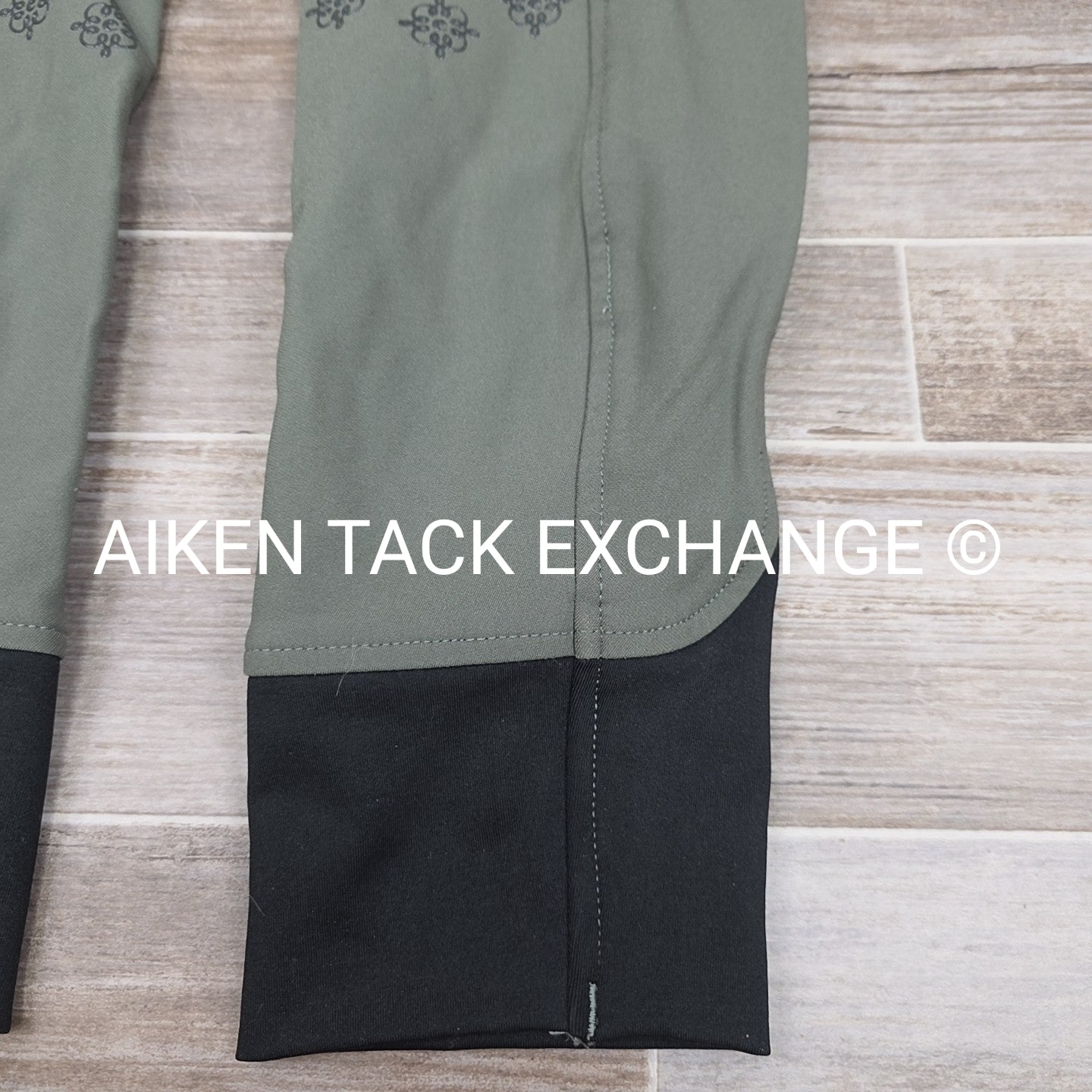 Espoir Equestrian Silicone Grip Knee Patch Breeches, Size US 12 I 42