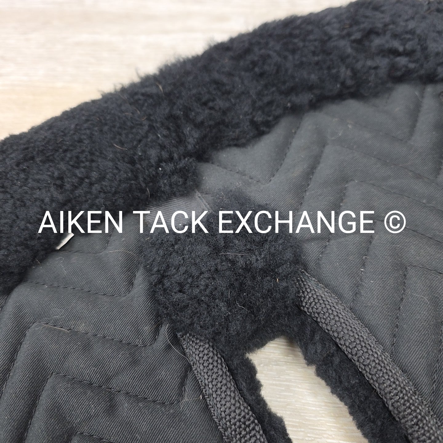 Fleeceworks Wither Relief Sheepskin Half Pad, Size Medium