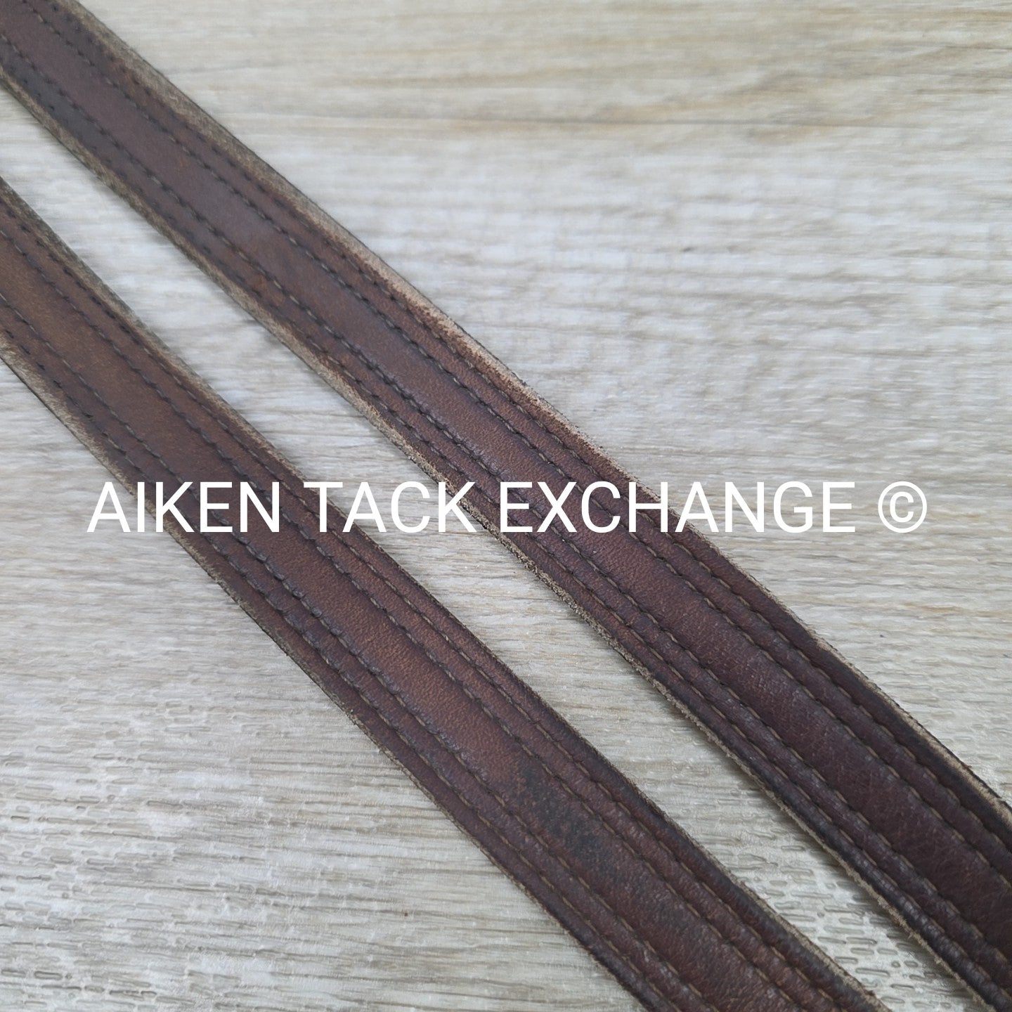Nylon Lined Stirrup Leathers, Brown, 56"