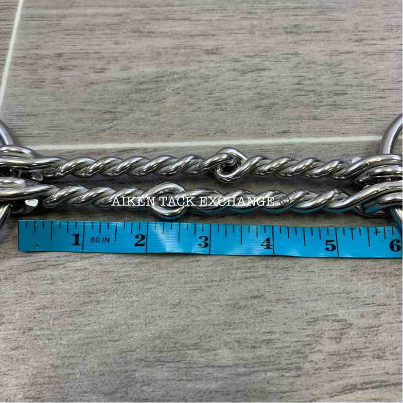 Loose Ring Double Twisted Wire Bit 5.5"