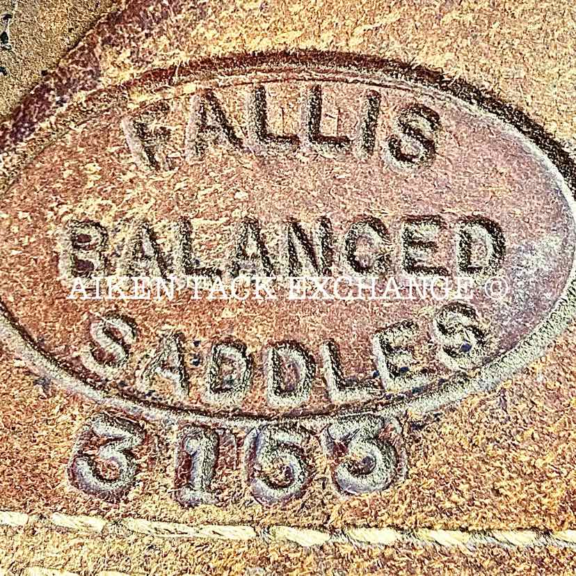 Fallis Western Saddle, 18" Seat, Wide Tree - Full QH Bars
