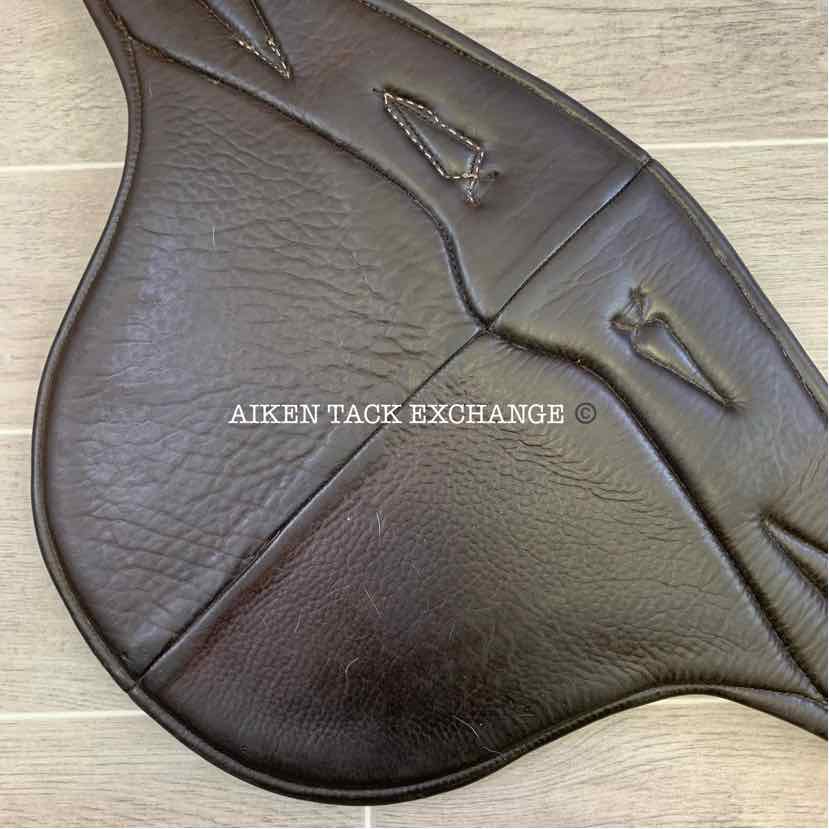 CWD Belly Guard Stud Girth with Double End Elastic, Brown, 48"