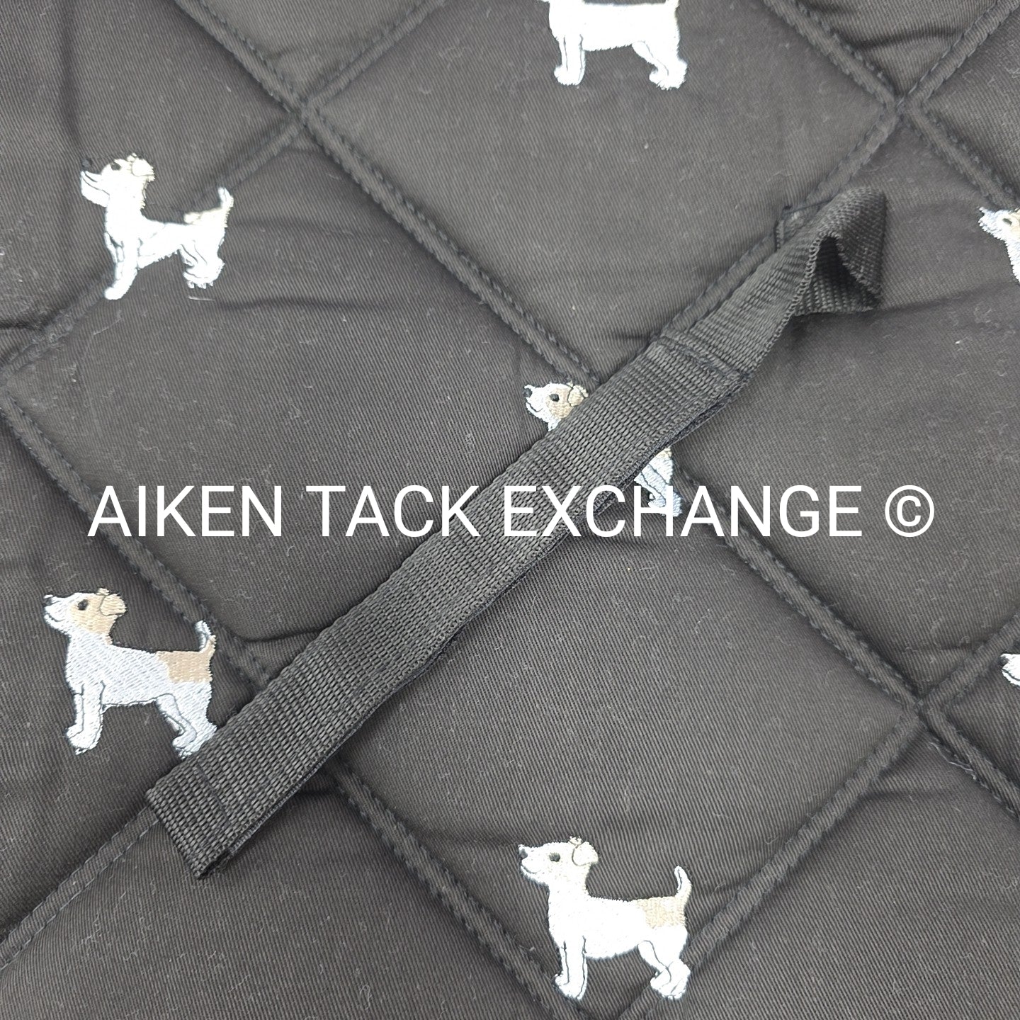 Lettia Jack Russell Embroidered All Purpose Saddle Pad