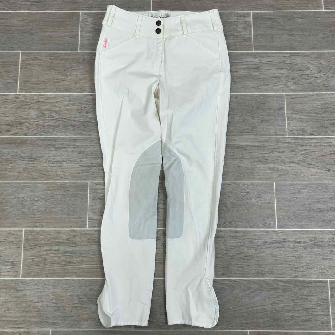 Tailored Sportsman Trophy Hunter Knee Patch Breeches, Size 24