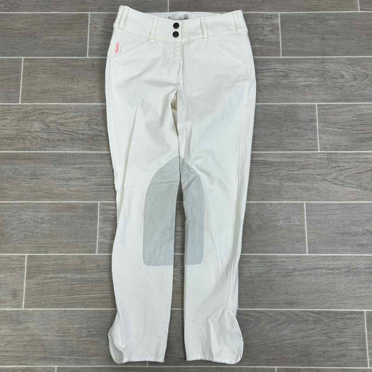 Tailored Sportsman Trophy Hunter Knee Patch Breeches, Size 24