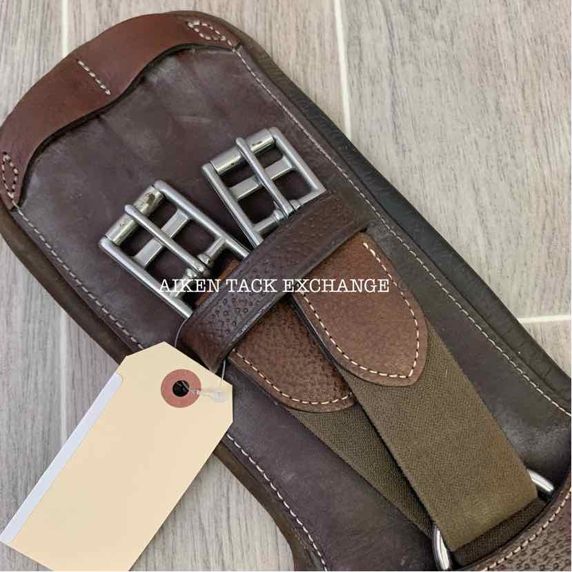 Forestier Belly Guard Stud Girth, Brown, 24"
