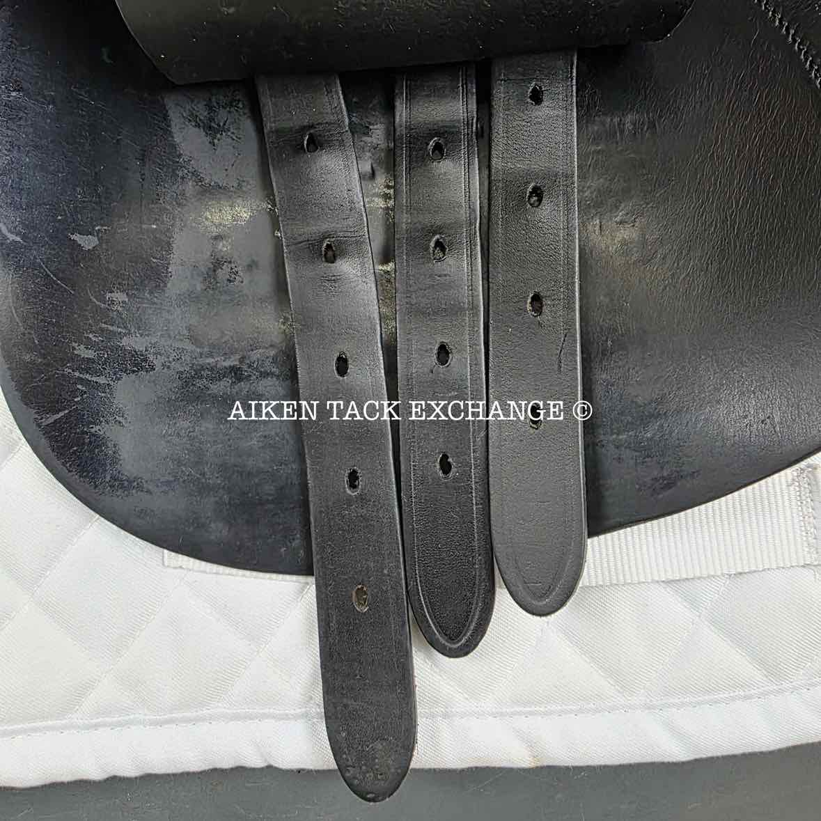 Albion Legend K2 All Purpose Saddle, 17.5" Seat, Adjusta-Tree: Set to Wide, Wool Flocked Panels