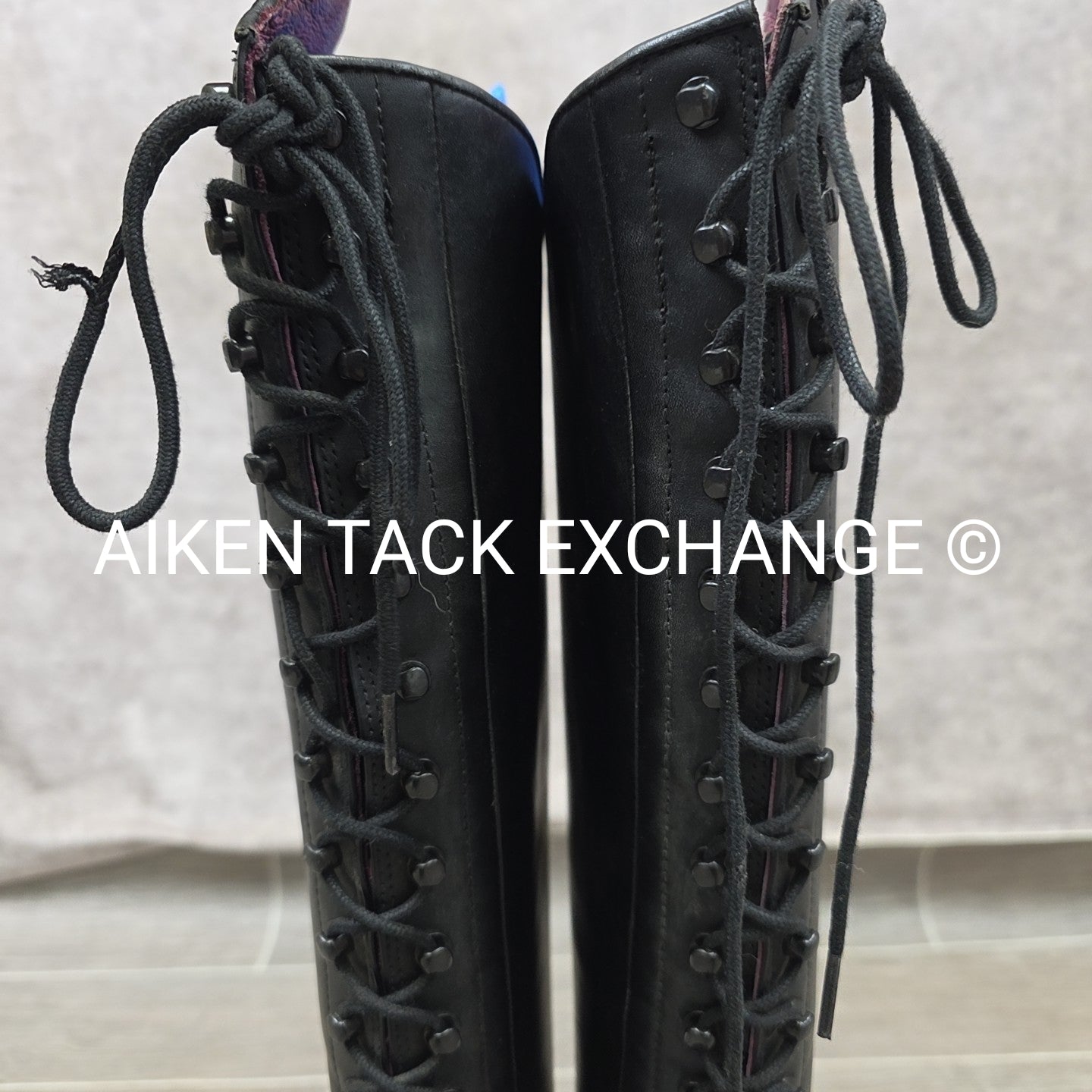 Ariat Capriole Full Front Lace Tall Boots, Size 8.5 Medium Regular