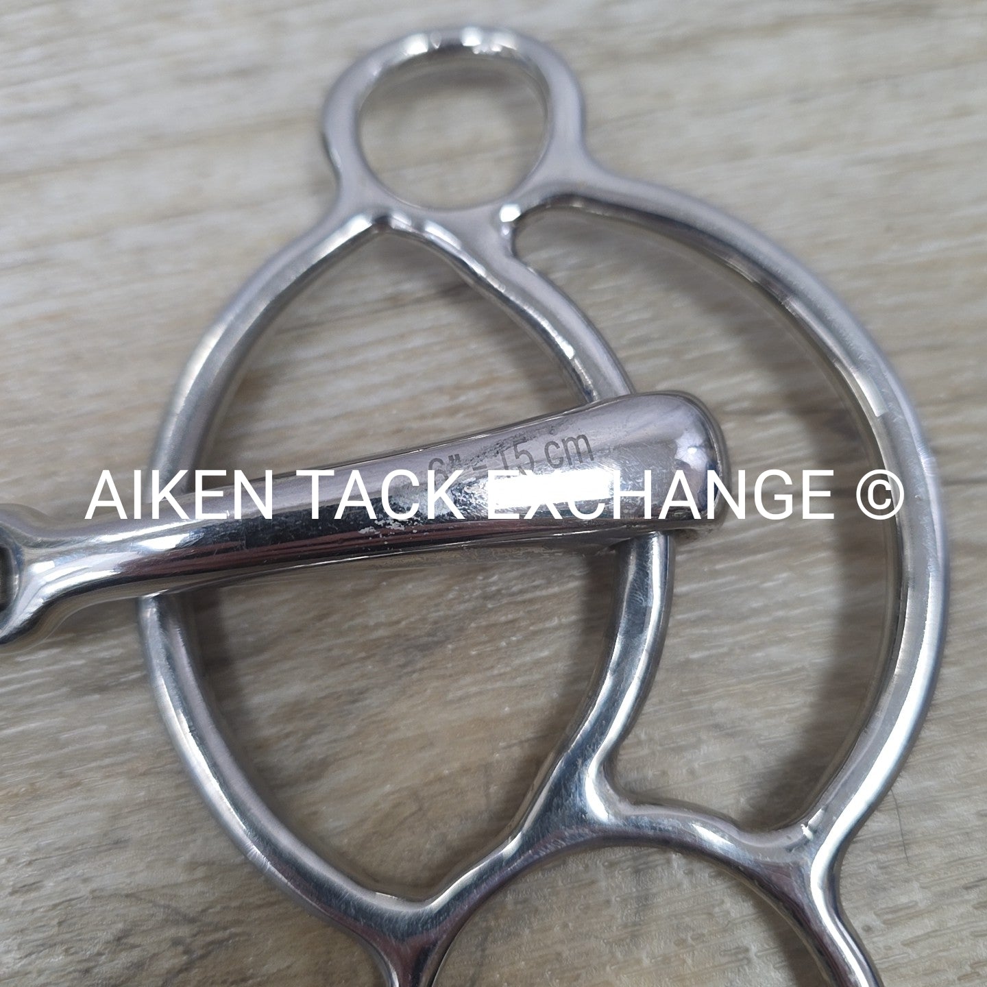 Stubben SteelTec EZ Contol 3 Ring Gag Bit 5.75"