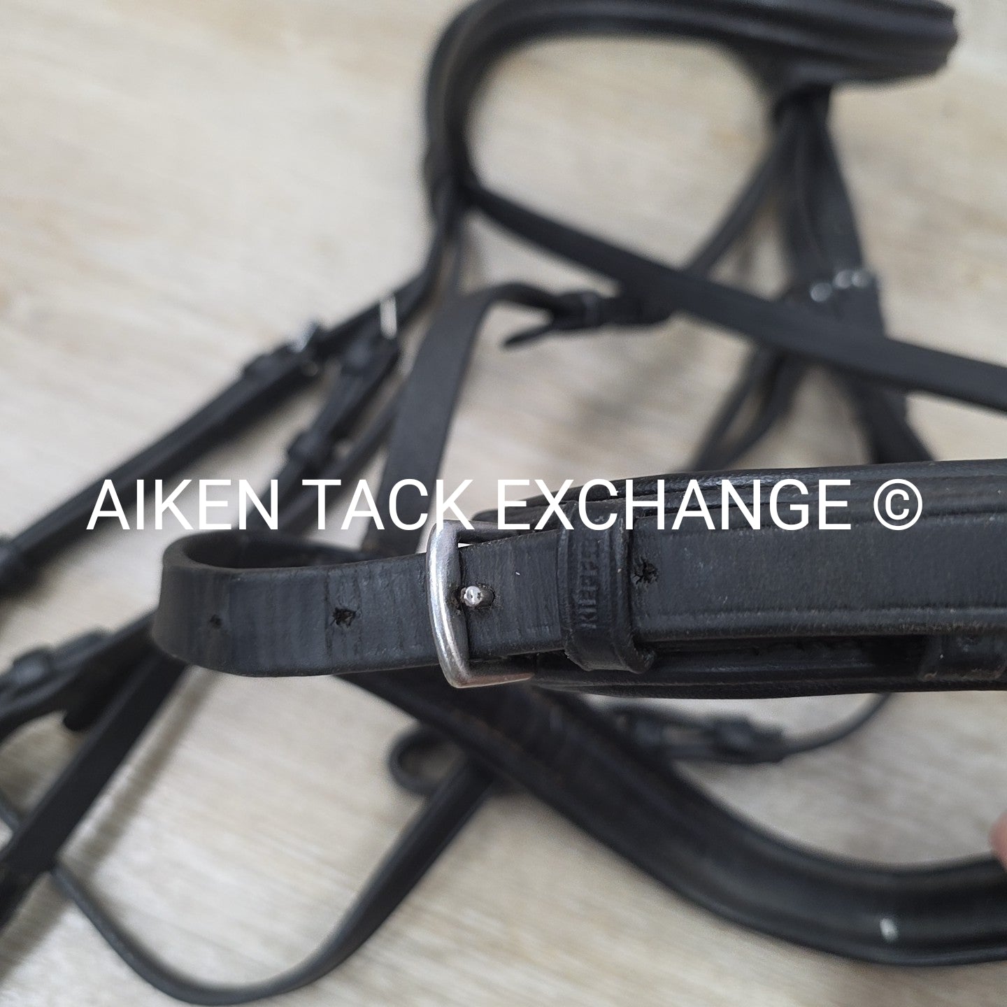 BARGAIN BUNDLE: Kieffer Weymouth Double Bridle with KL Select Rubber Reins & Stu