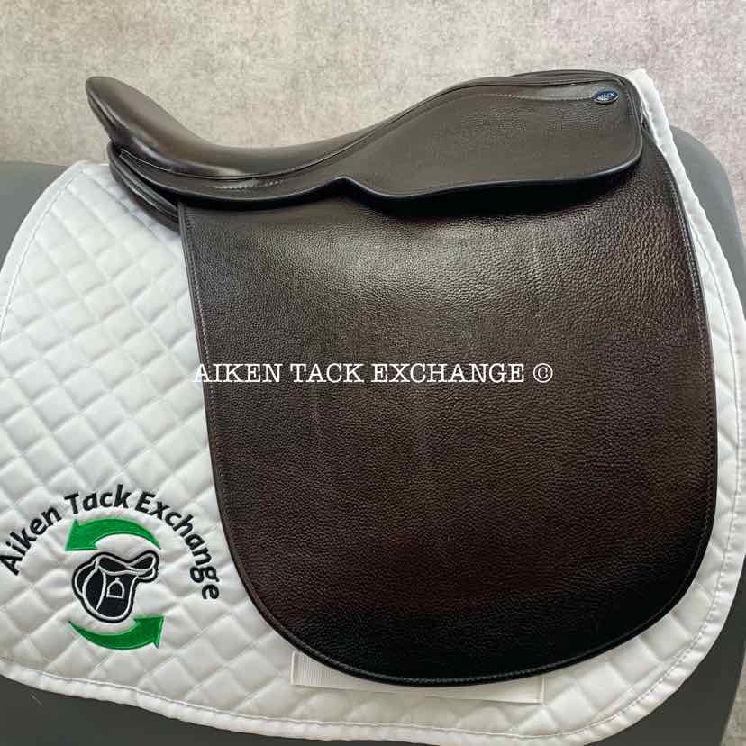 2017 Shively MMX Cut-Back Saddle Seat Show Saddle, 20" Seat, Adjustable Stirrup Bars