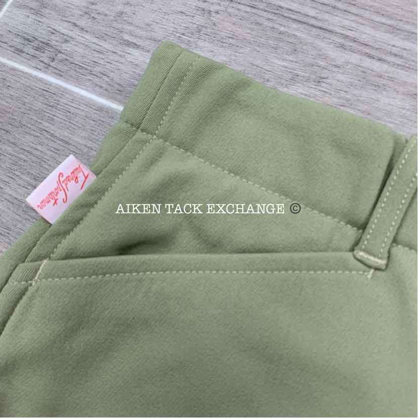 Tailored Sportsman Supreme Hunter Side Zip Knee Patch Breeches, Size 24 R