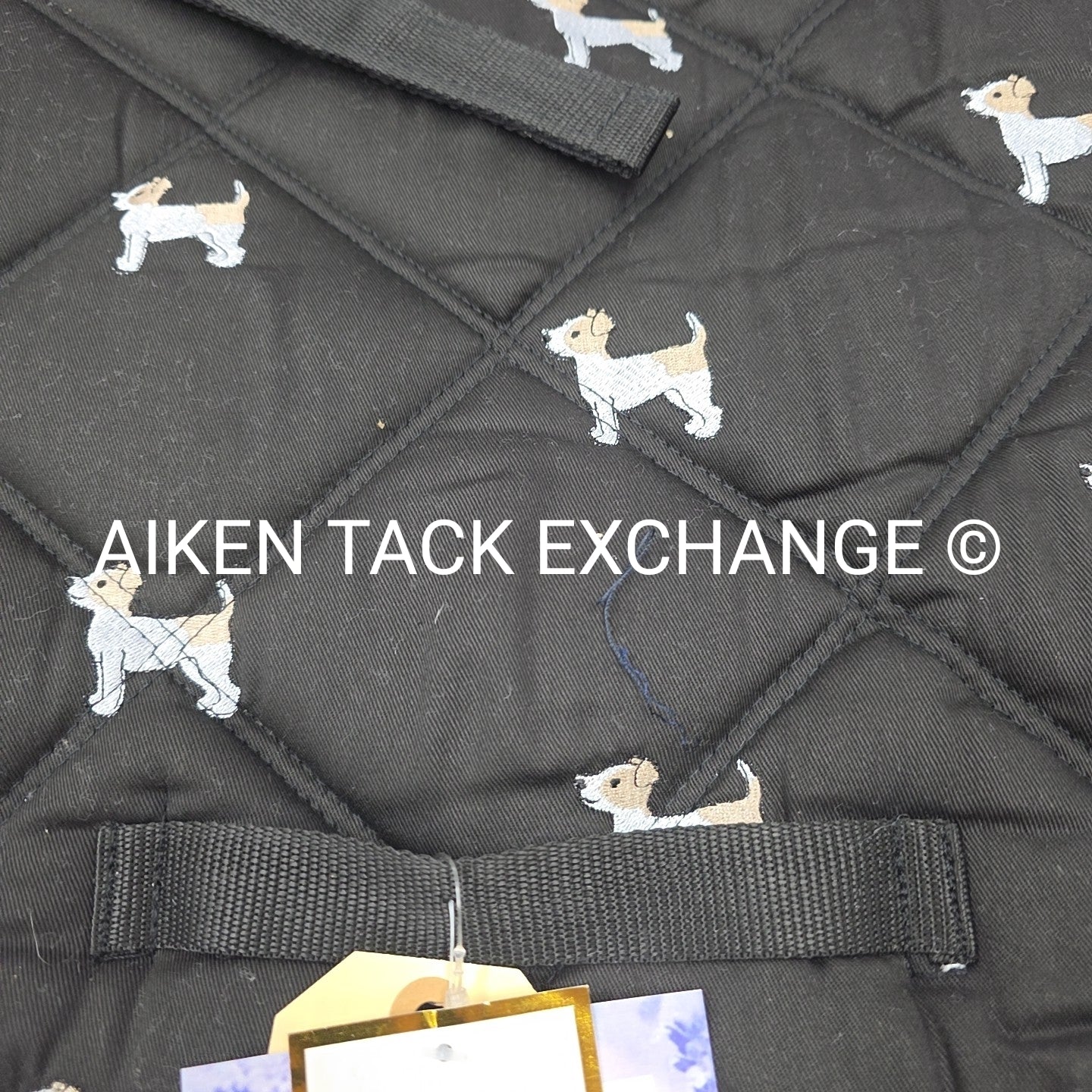 Lettia Jack Russell Embroidered All Purpose Saddle Pad