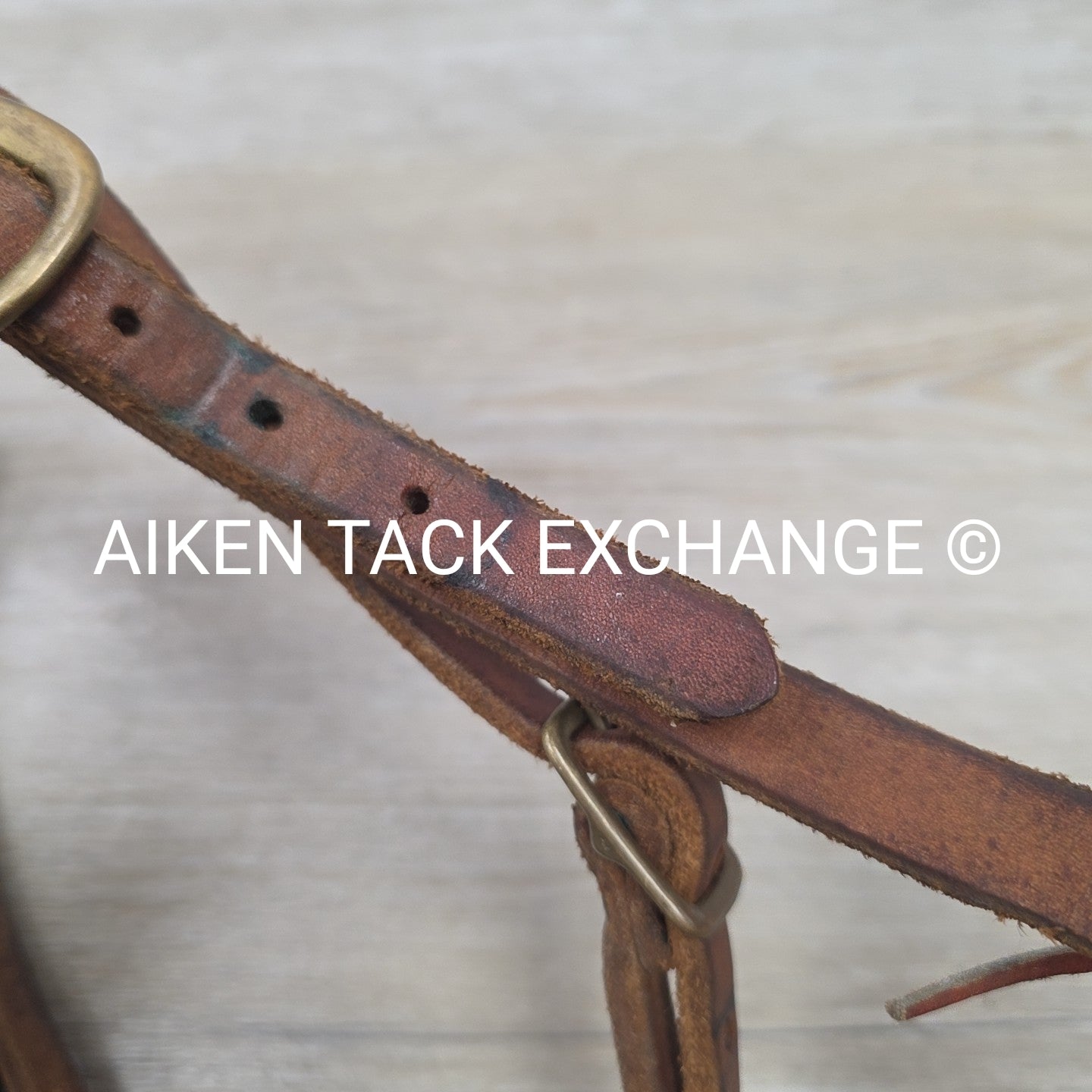 Western Browband Headstall, Brown, Size Full