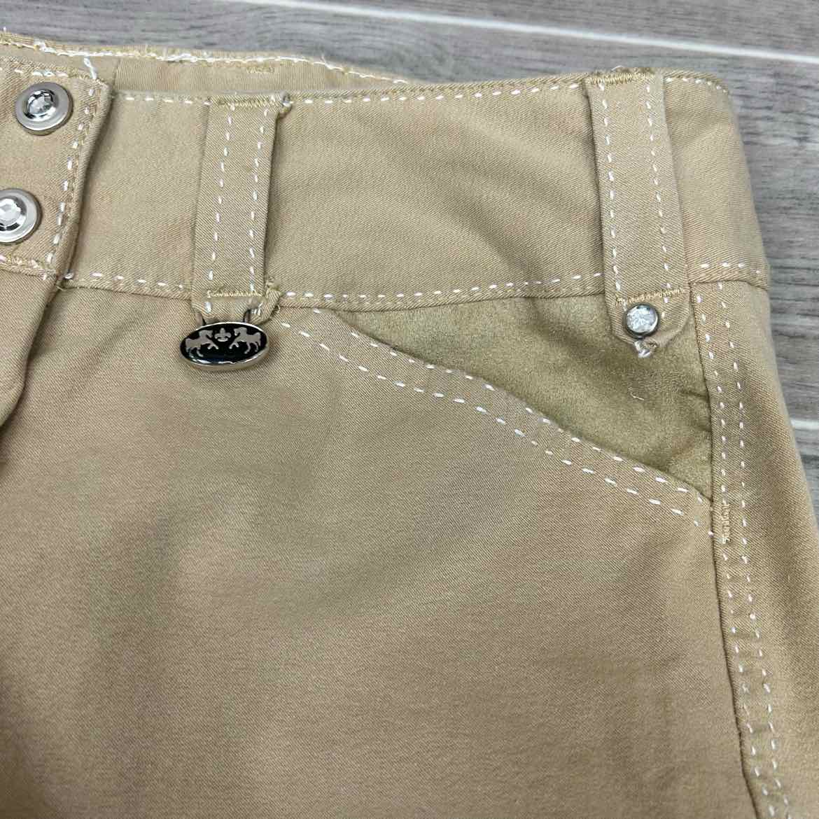 Equine Couture Knee Patch Breeches, Size 28