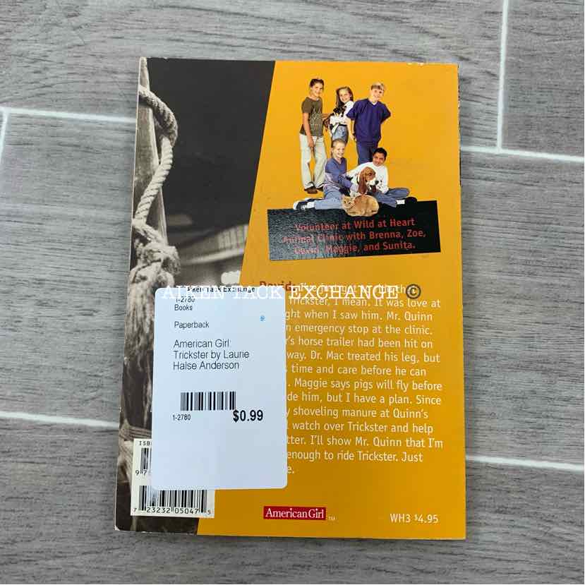 American Girl: Trickster by Laurie Halse Anderson