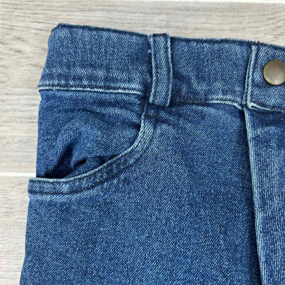 Jacson Wear Children's Denim Knee Patch Riding Jean Breeches, Size 8, Brand New