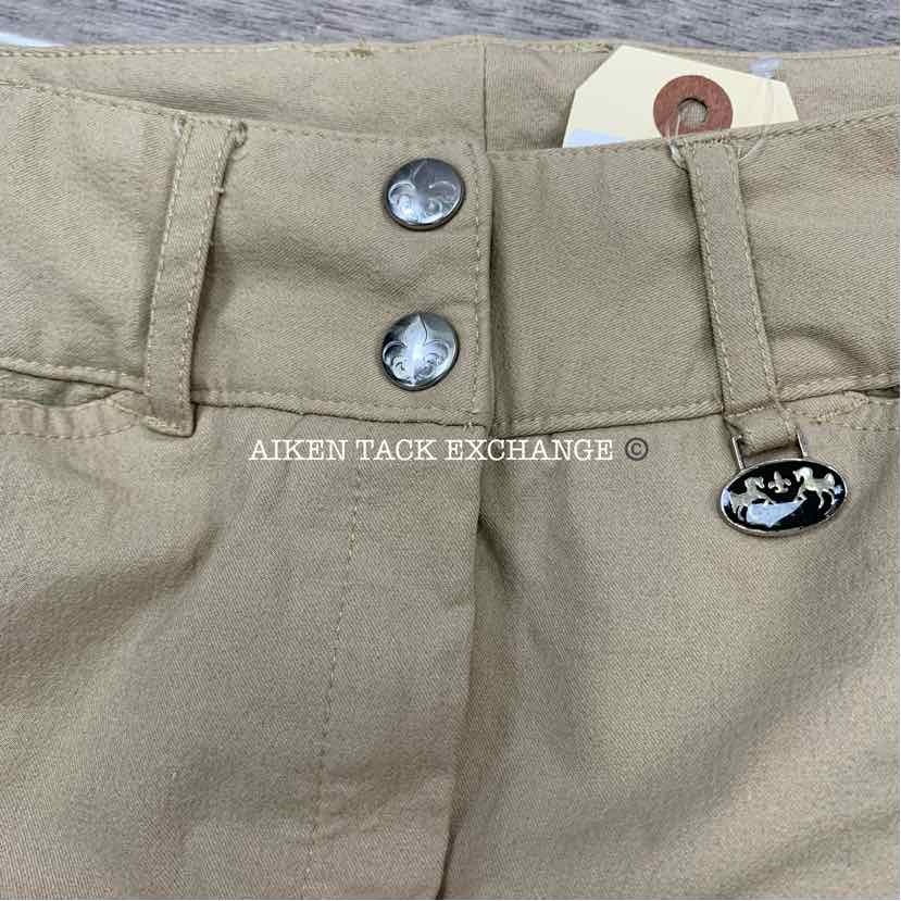 Equine Couture Knee Patch Breeches, Size 26