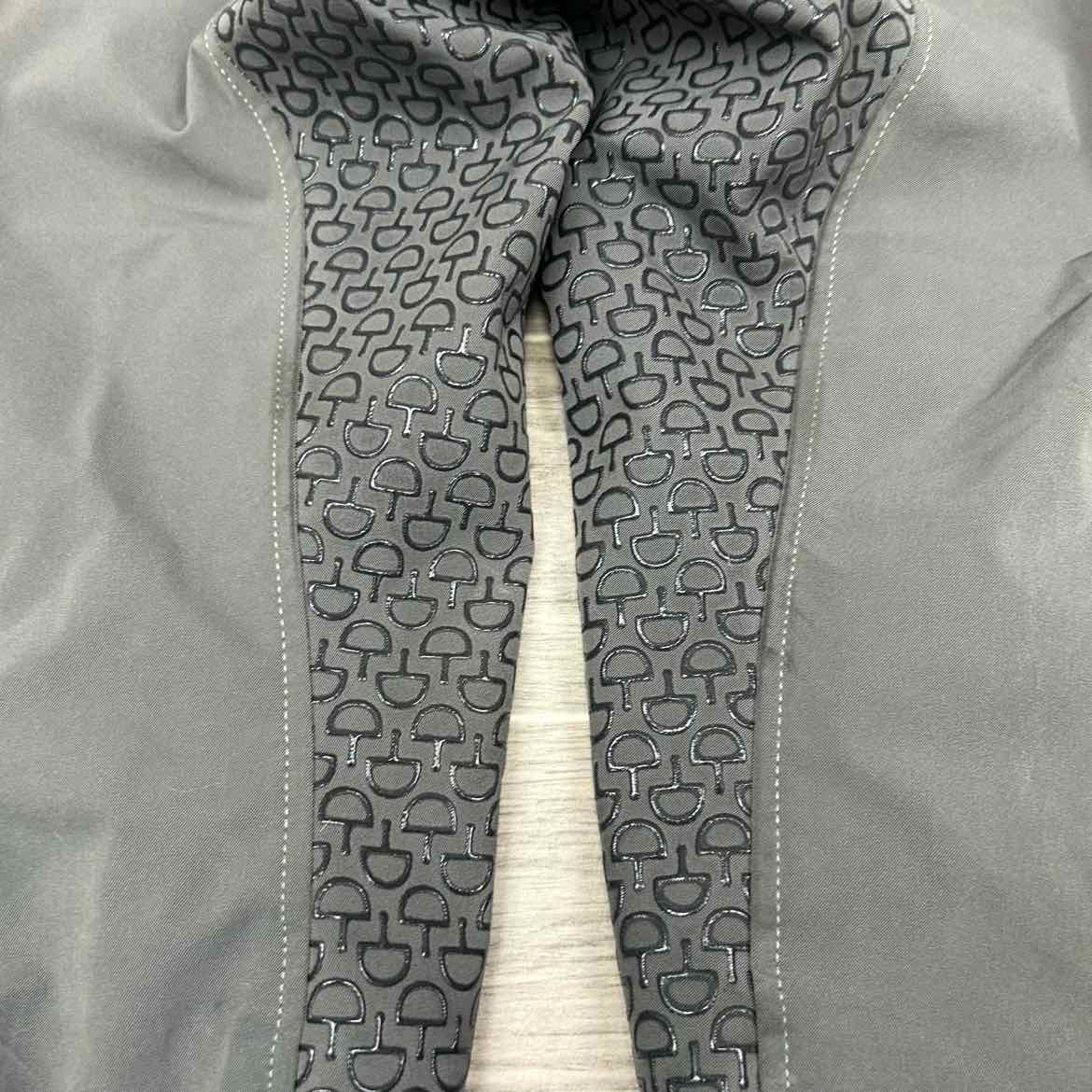 KL Select USG "Meghan" Silicone Grip Full Seat Breeches, Size 30