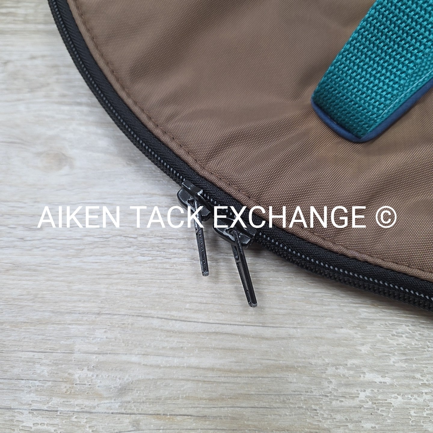 Fleece Lined Saddle Cover Carry Bag, Missing Strap & Has Custom Embroidery