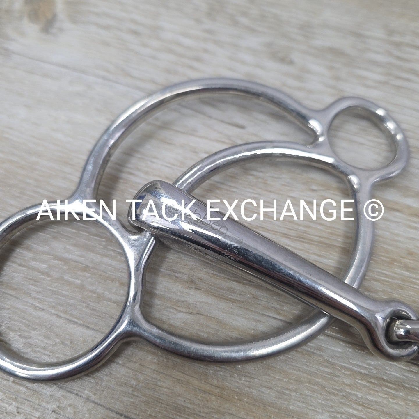 Stubben SteelTec EZ Contol 3 Ring Gag Bit 5.75"