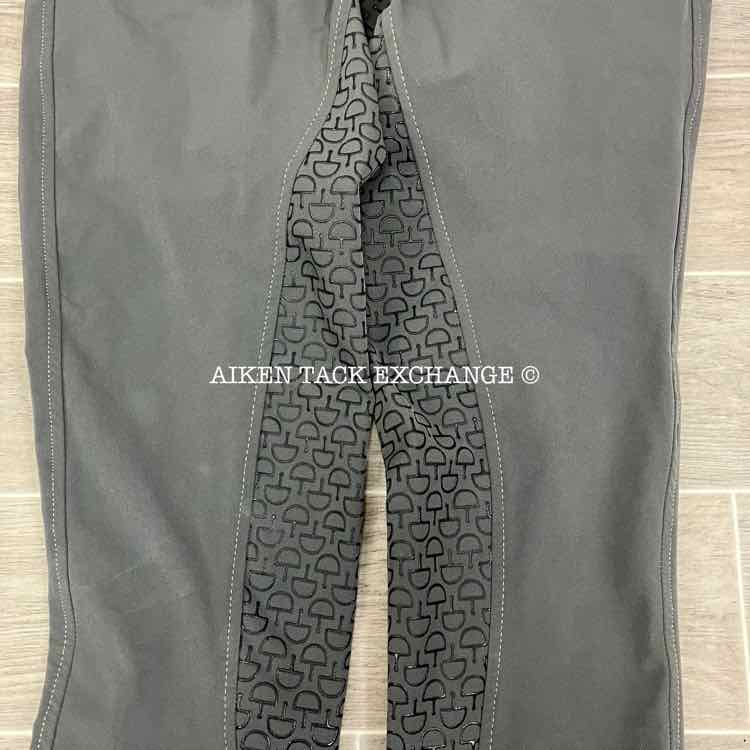 KL Select USG "Meghan" Silicone Grip Full Seat Breeches, Size 32