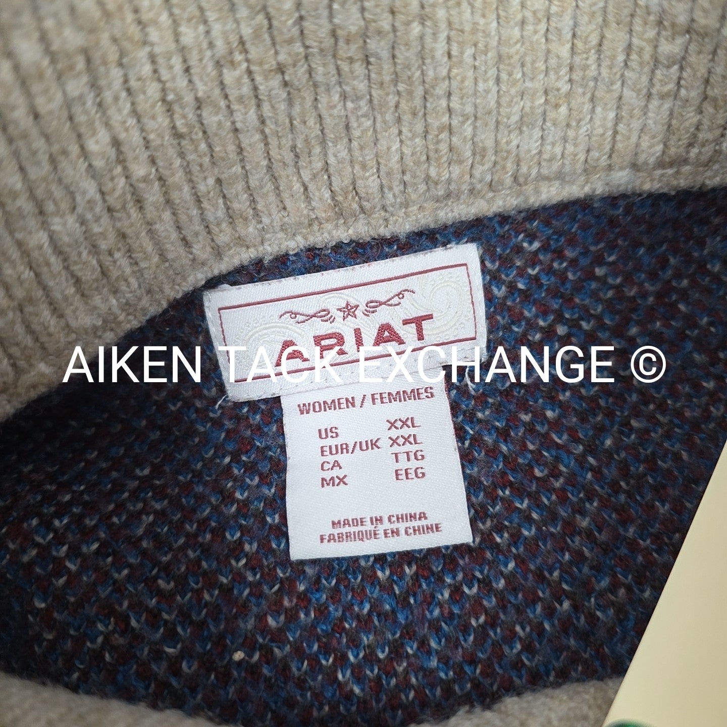 Ariat Fire Canyon Sweater, Women's XXLarge