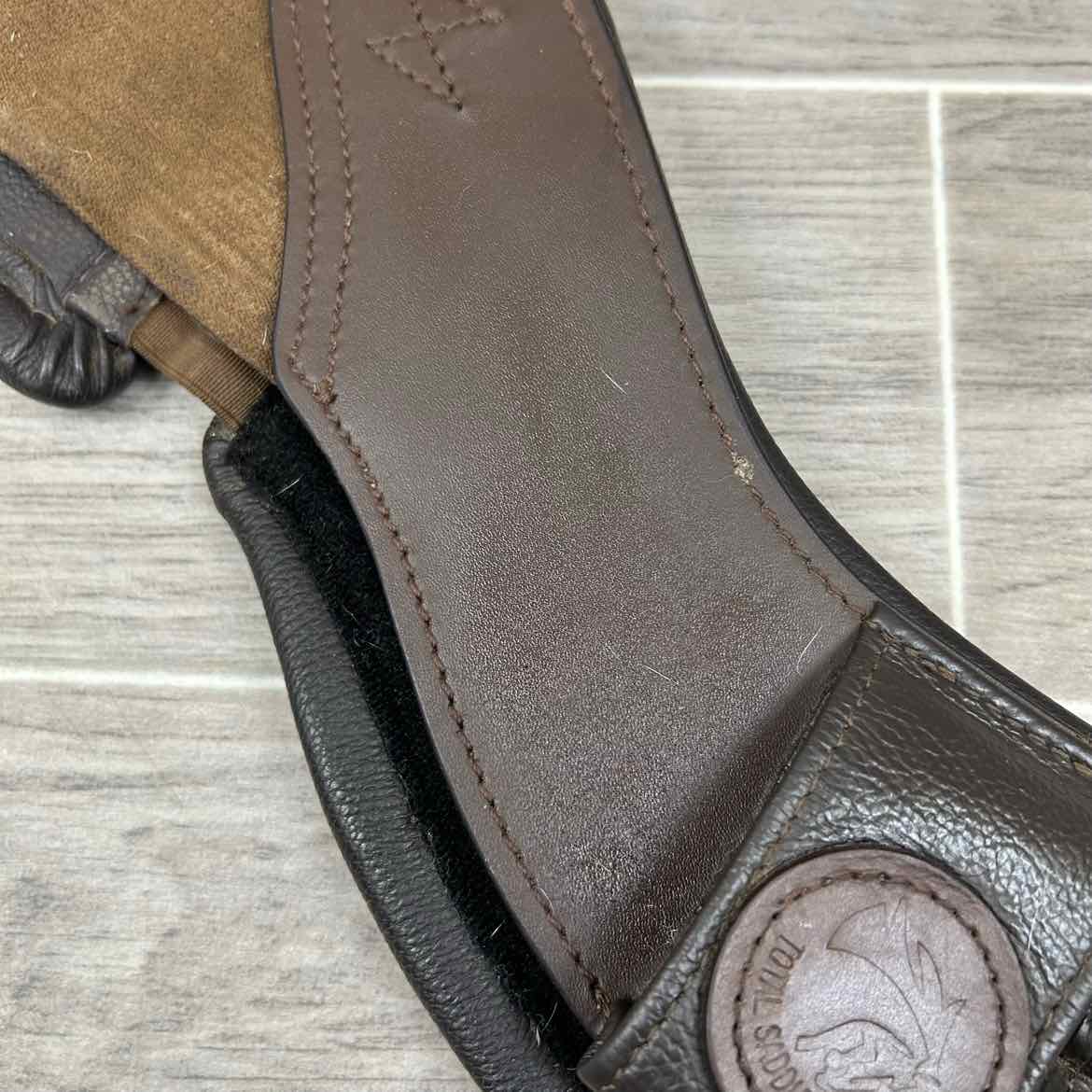Total Saddle Fit StretchTec Shoulder Relief Dressage Girth with Leather Liner,