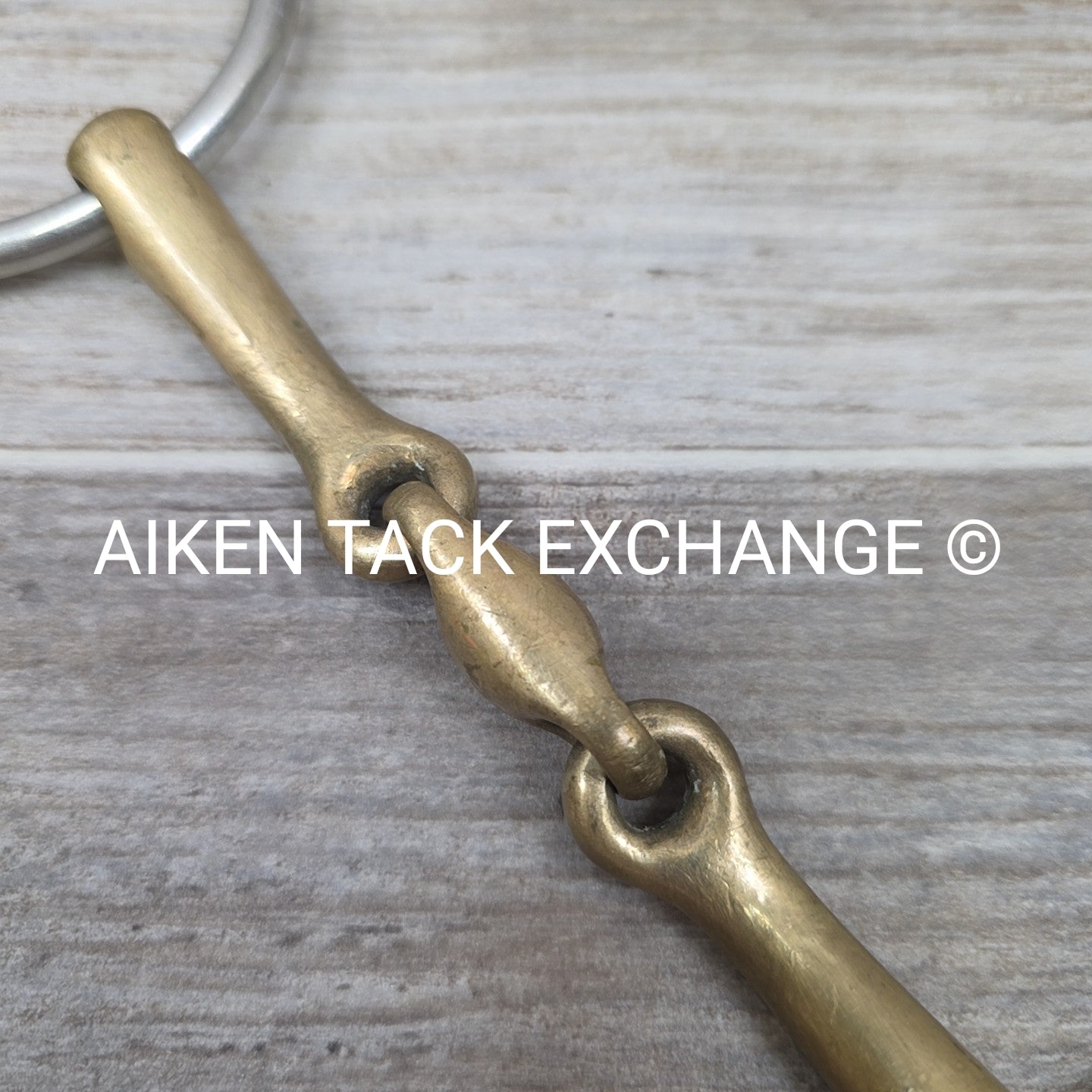 Herm Sprenger KK Ultra Aurigan Double Joint Loose Ring Bit, Size 5.5"