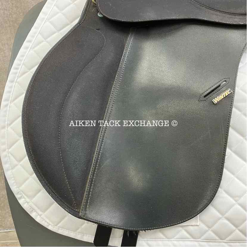 Wintec All Purpose Saddle, 16.5" Seat, Medium Wide Tree, Wool Flocked Panels