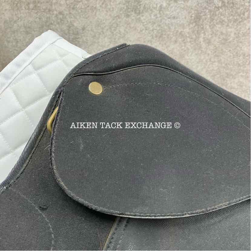 Wintec All Purpose Saddle, 16.5" Seat, Medium Wide Tree, Wool Flocked Panels