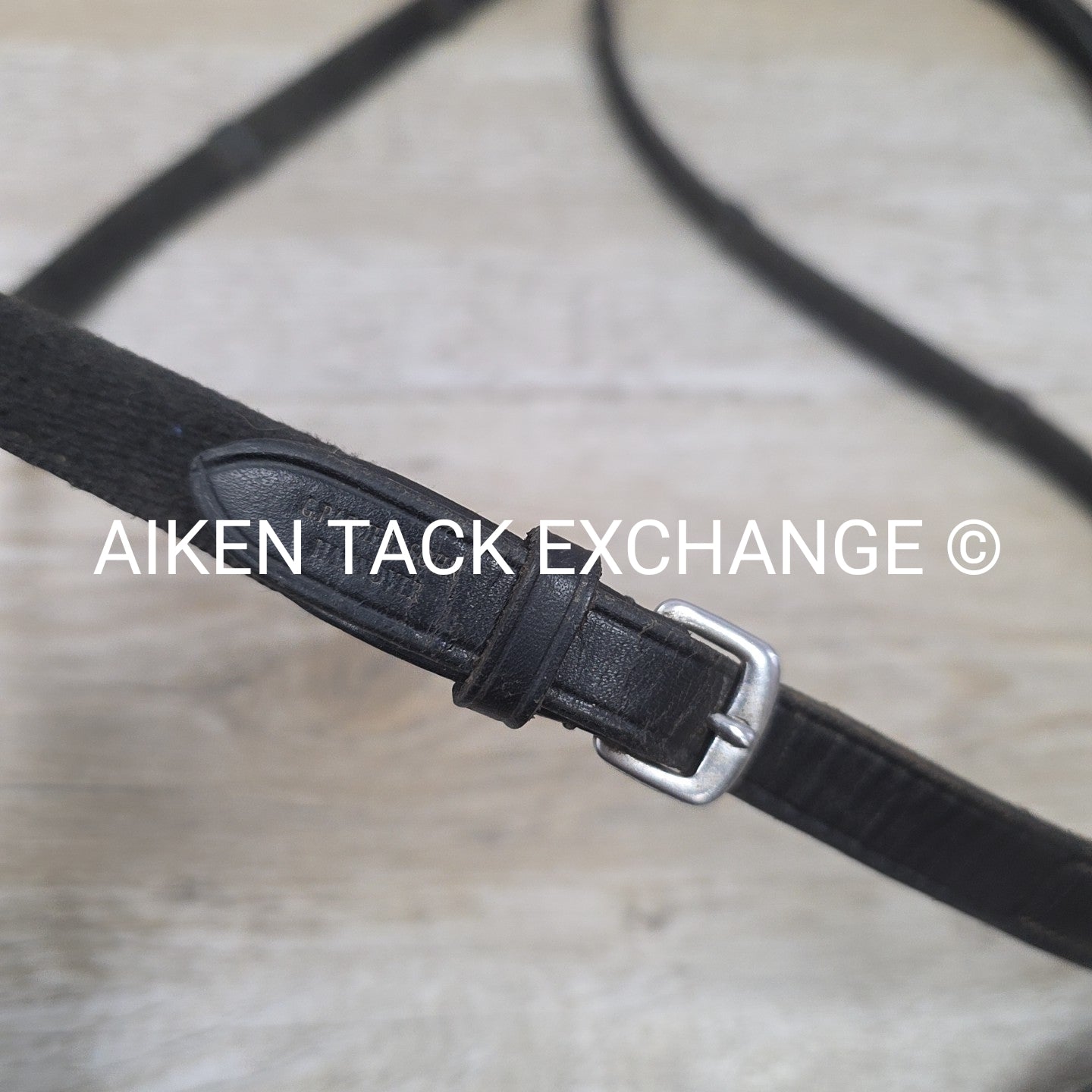 Passier & Sohn Flash Bridle with Cotton Web Reins, Black, Size Full