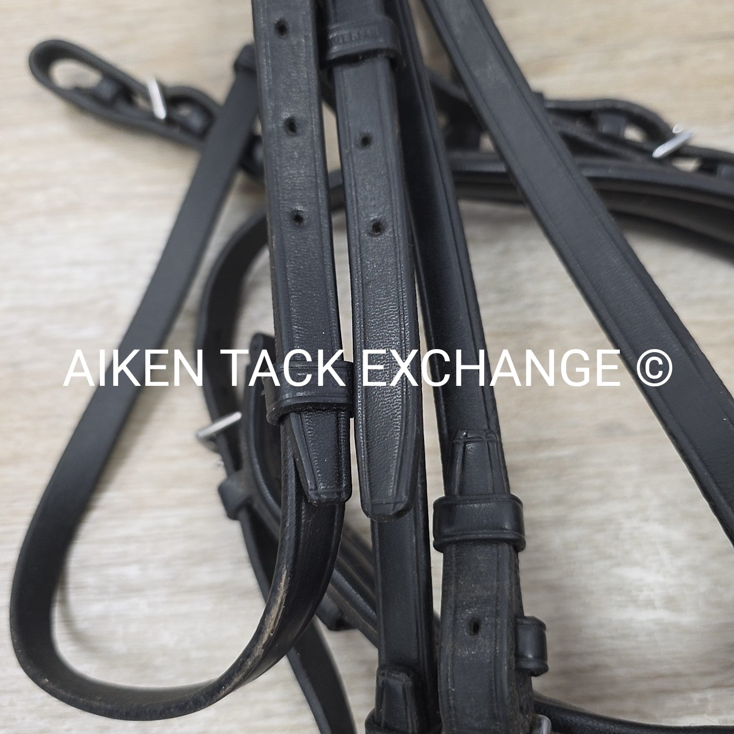 BARGAIN BUNDLE: Kieffer Weymouth Double Bridle with KL Select Rubber Reins & Stu