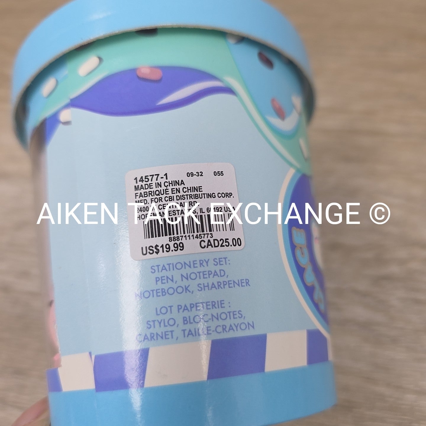 Claire's Stationery Mystery Ice Cream Tub