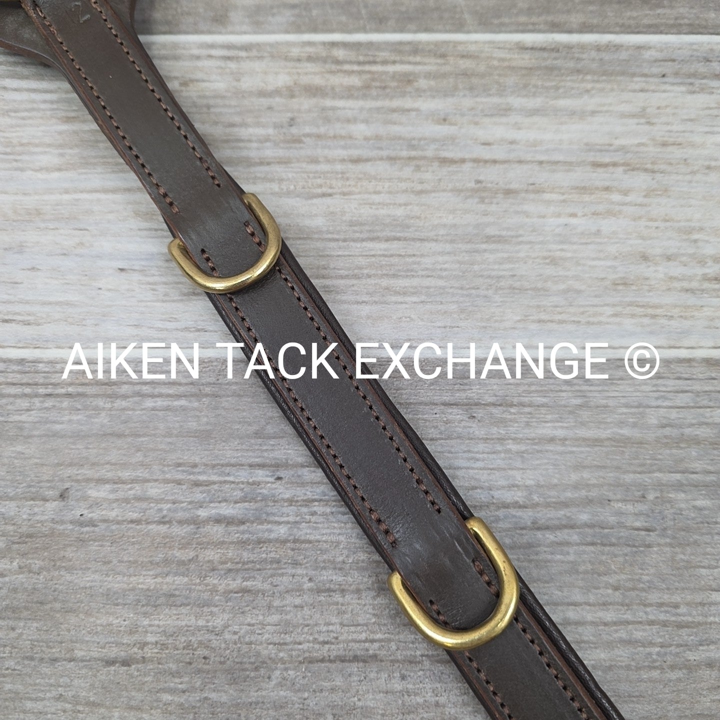 Kentaur Elastic Breastplate with Running Martingale Attachment, Brown, Size Cob