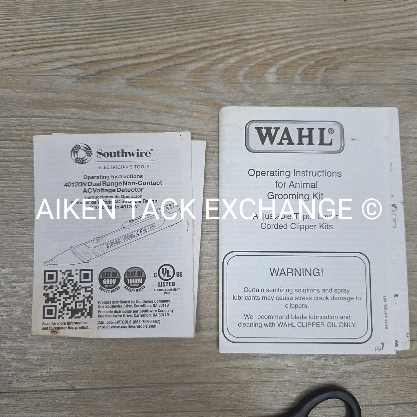 Wahl Cippers with Case and Accessories