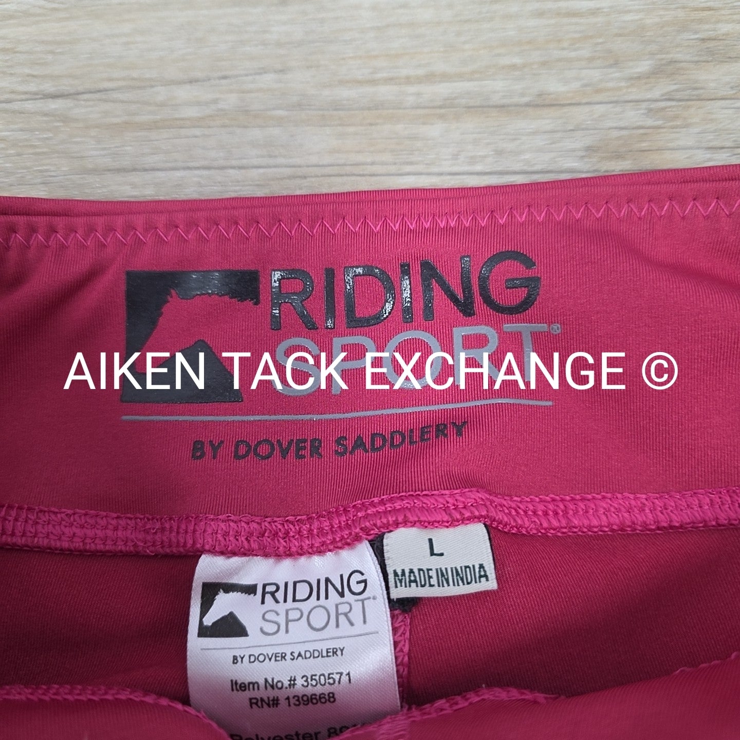 Riding Sport by Dover Saddlery Silicone Grip Knee Patch Tights, Youth Large