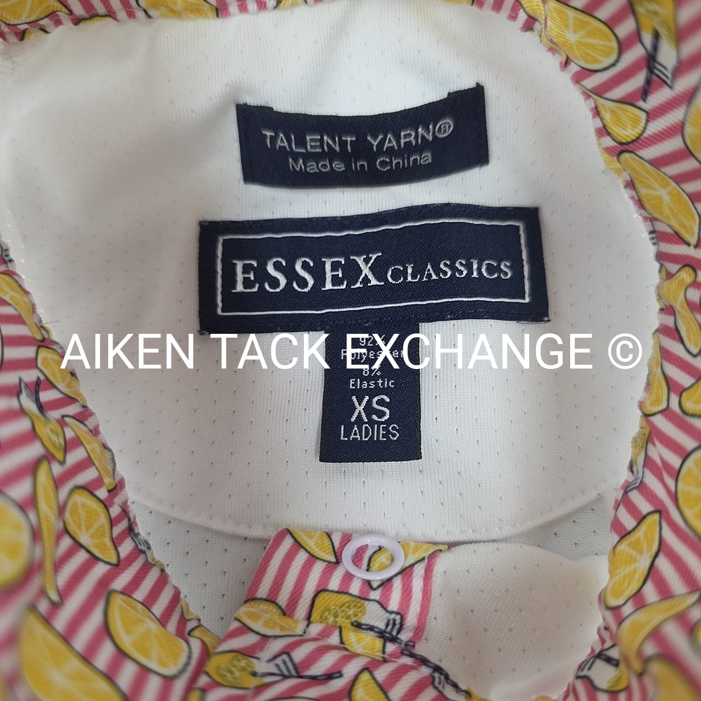 Essex Classics Talent Yarn Long Sleeve Sun Shirt Show Shirt, Size X-Small