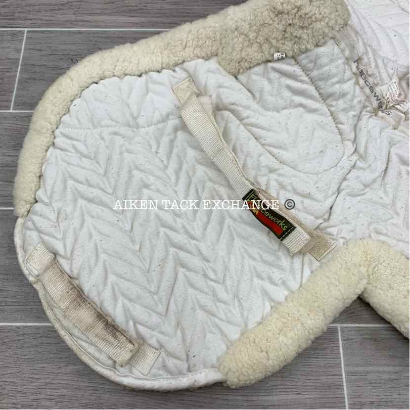 Fleeceworks Sheepskin Contour Saddle Pad