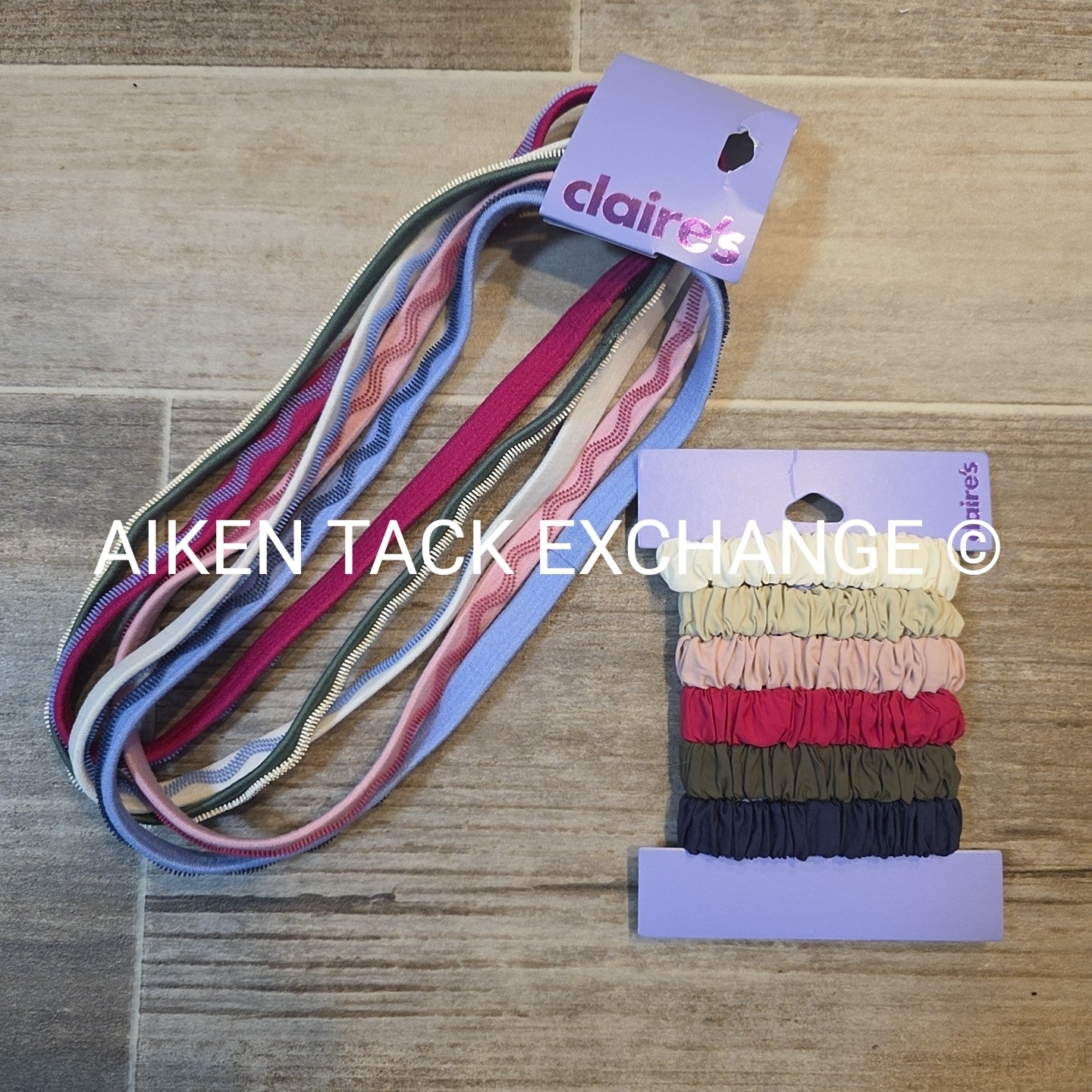 Claire's Hair Bundle - Hair Tie Set, 5 Headbands