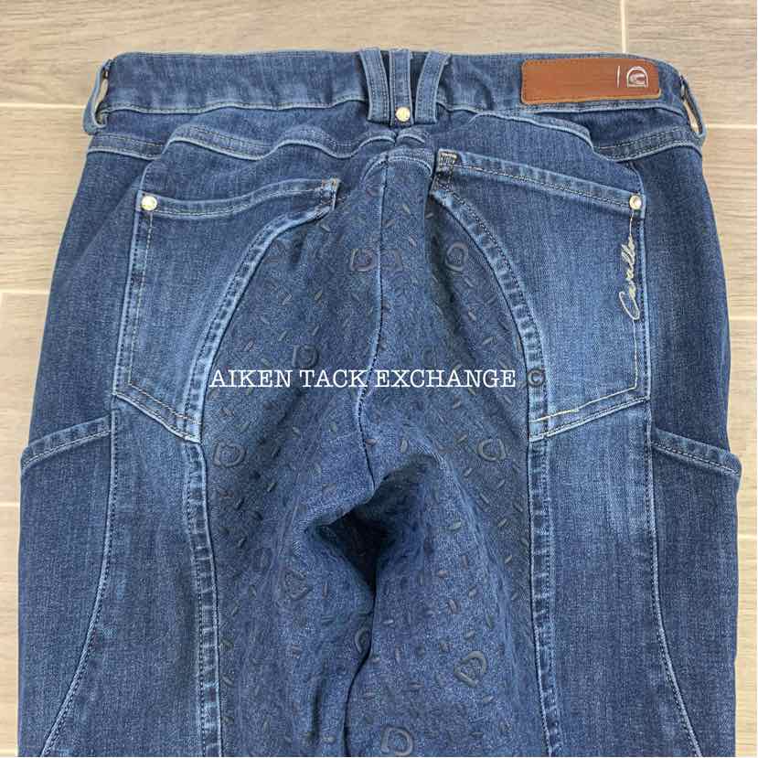 Cavallo Silicone Grip Full Seat Denim Breeches, Size 26