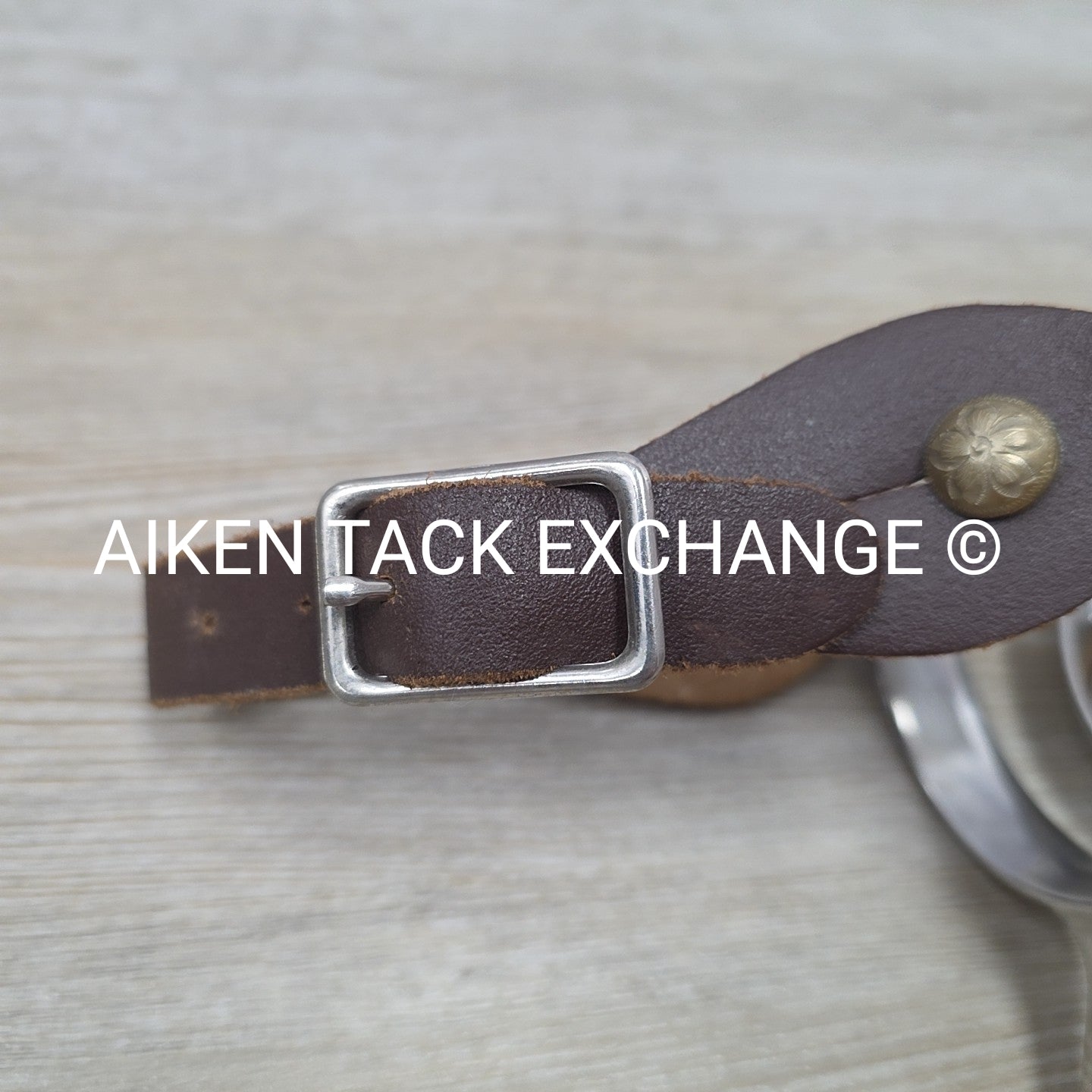 Engraved Western Spurs with Straps