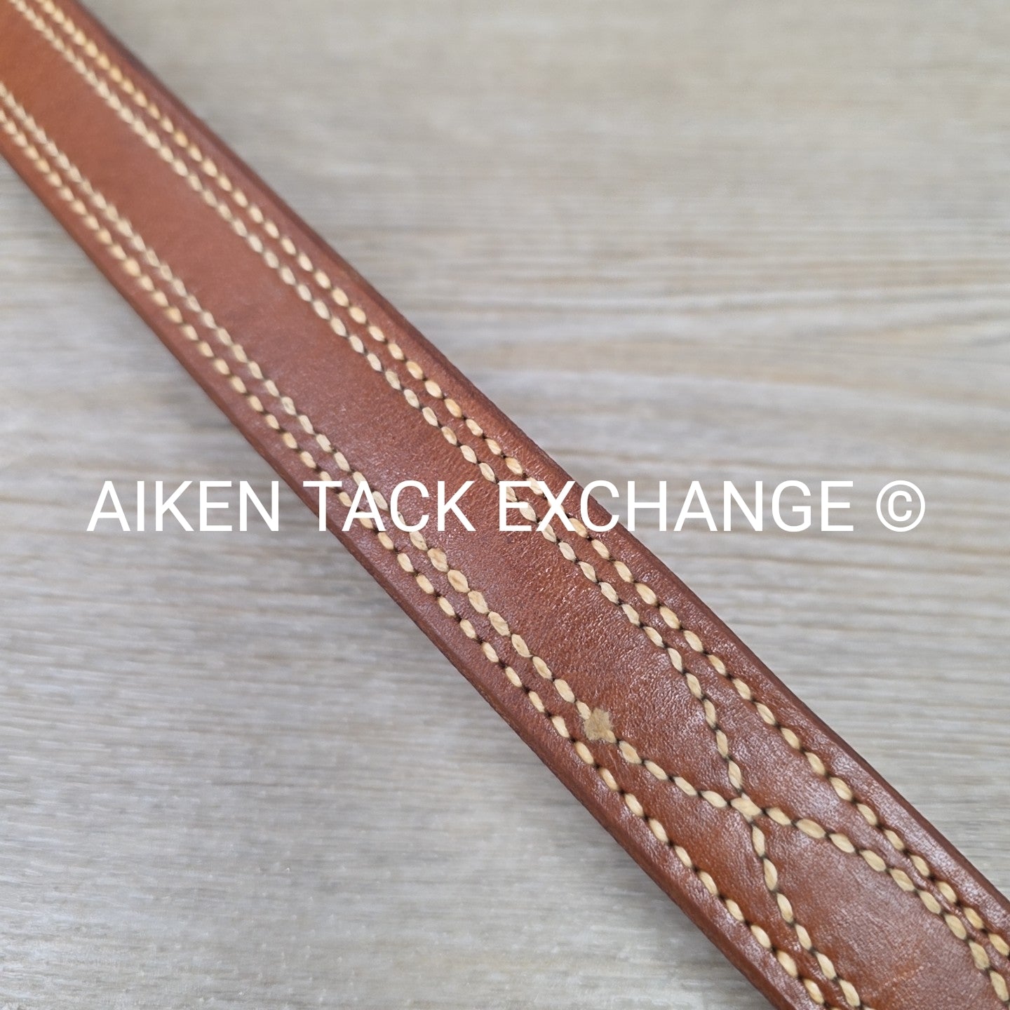 Stitched Replacement Halter Crown Piece, Brown, Size Full