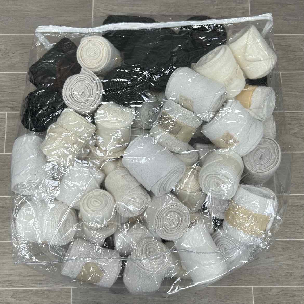 BARGAIN BUNDLE: 57 Polo Wraps - 50 White & 7 Black