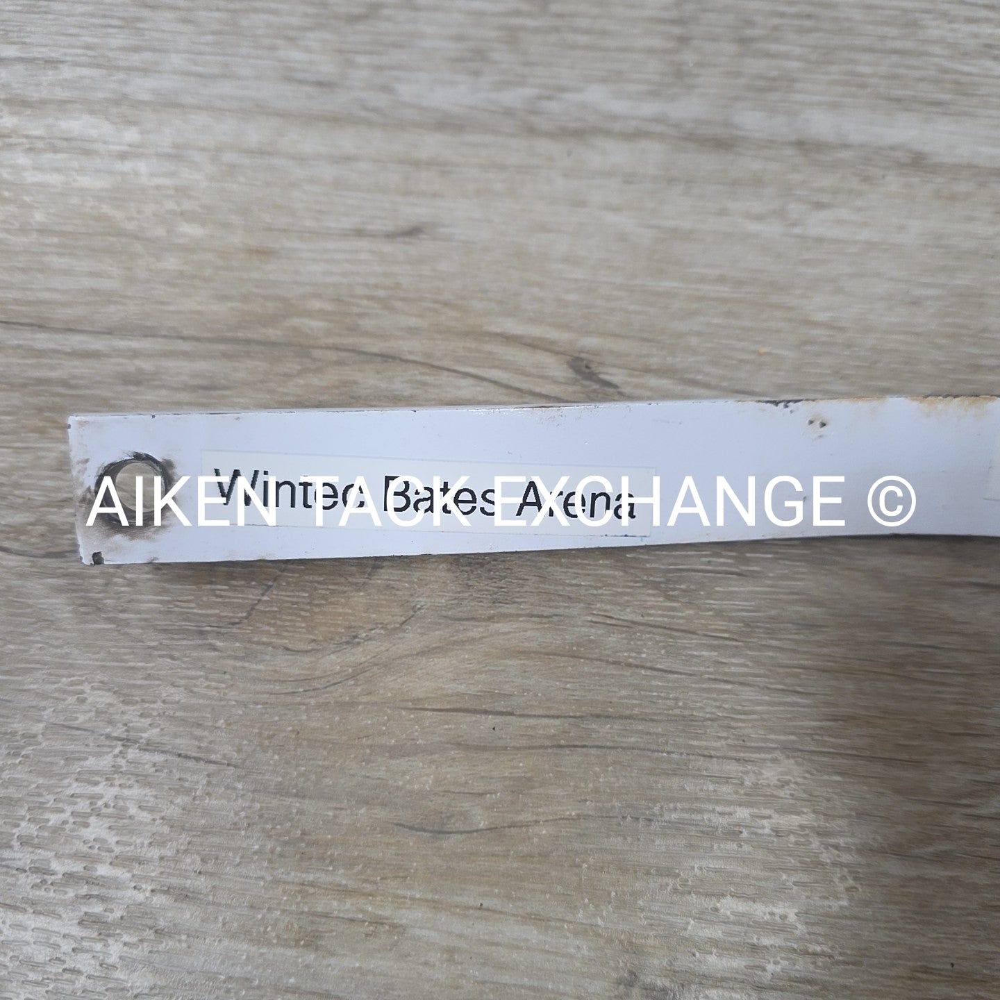 Extra Wide (White) Gullet Plate for Arena, Bates & Wintec Saddles